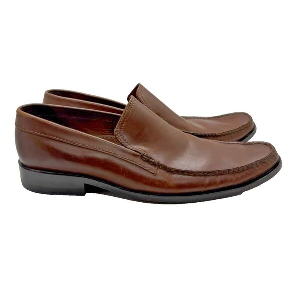 Cole Haan Venetian Loafers Men’s 10M Brown Leather Slip-On Moc Toe Casual Shoes main image 7
